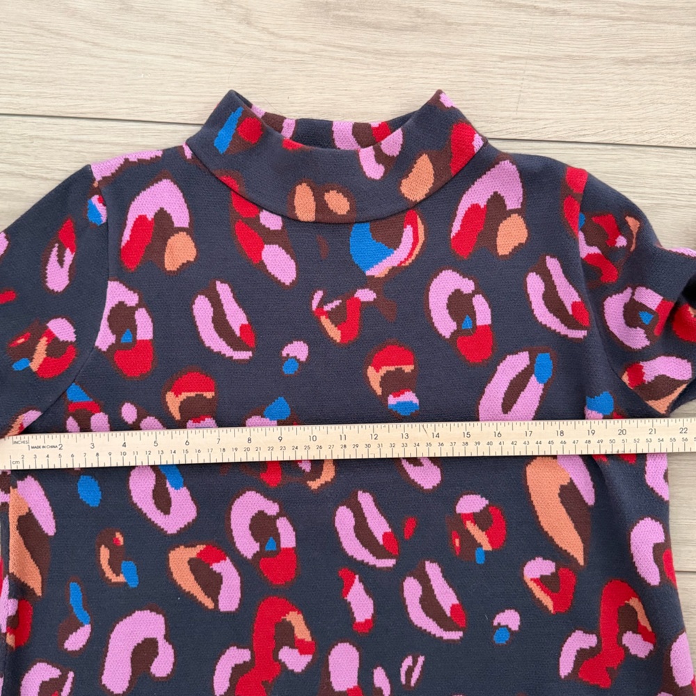 Fate Stylish Multicolor Patterned Sweater With Cr… - image 6